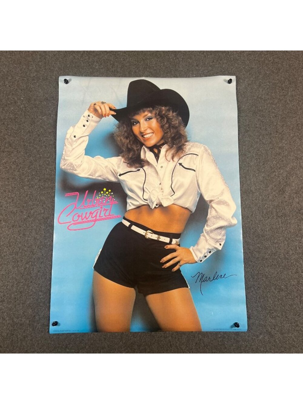 1980 Urban Cowboy 28x20 Movie Poster Ft. Debra Winger Pro Arts Inc. Marlene